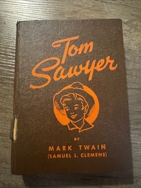 Classic Tom Sawyer by Mark Twain Hardcover Book